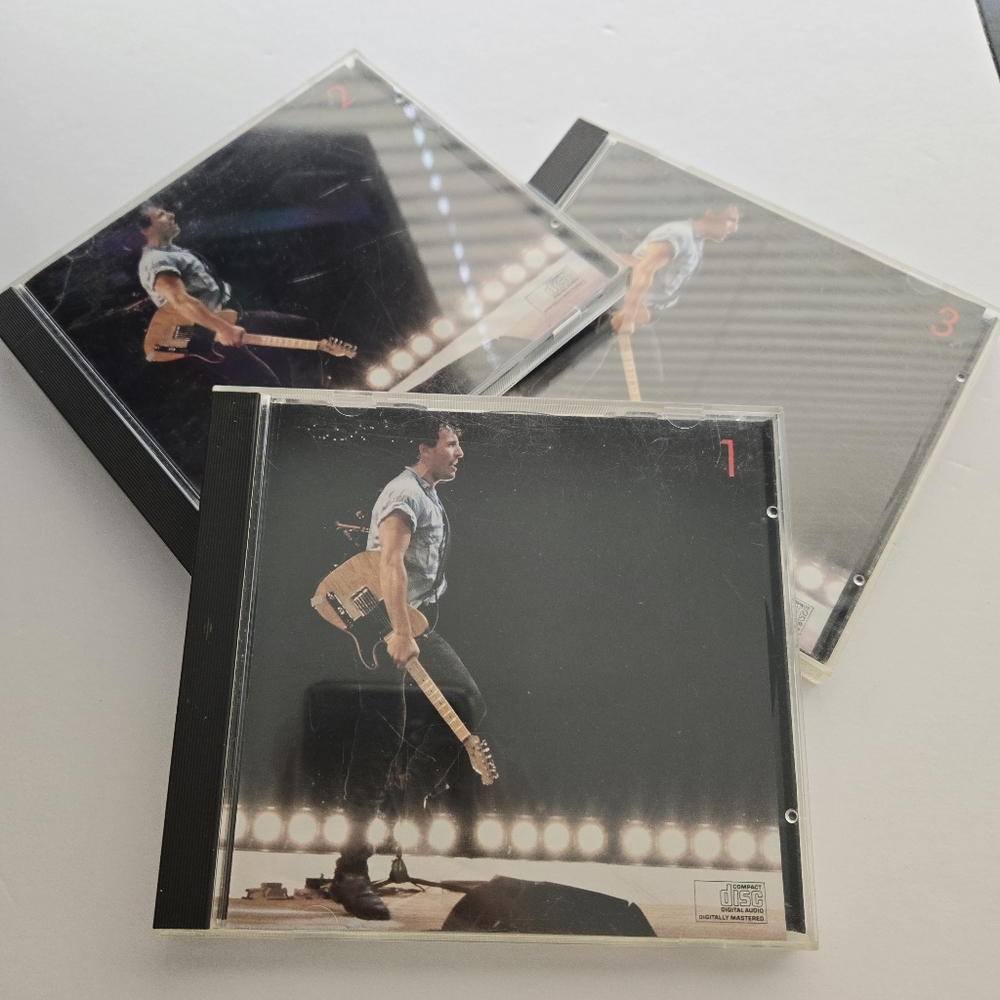 Bruce Springstein & the E Street Band Live 1975-1985 Columbia 1986 Set Of 3 CDs